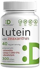 Deal Supplement Lutein and Zeaxanthin 40mg Enhanced