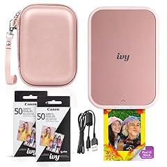 Canon Ivy 2 Mini Photo Printer Blush Pink