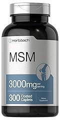 Horbäach MSM Supplement 3000mg 300 Caplets