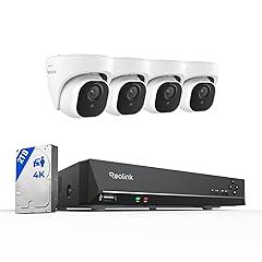 Reolink 4K Security Camera System RLK8-800D4