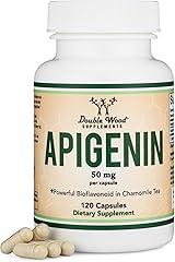Double Wood Supplements Apigenin 50mg, 120 Count