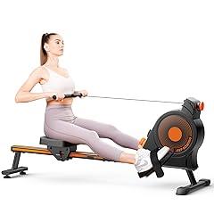 Magnetic Water Rowing Machine with LCD Monitor