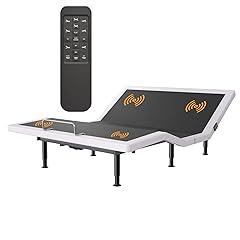Yireehome Queen Adjustable Bed Frame with Massage