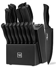 Hunter.Dual 19-Piece Self-Sharpening Kitchen Knife Set