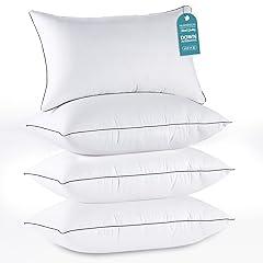 HUXMEYSON Standard Pillows Set of 4