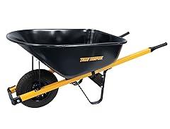 True Temper R6STFFEC Steel Wheelbarrow