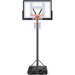 Yohood Adjustable Portable Basketball Hoop System