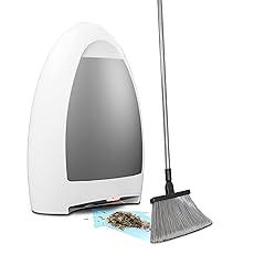 EyeVac Home Touchless Vacuum Automatic Dustpan (White)