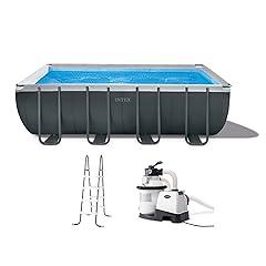 Intex Ultra XTR Deluxe Rectangular Pool Set 18ft x 9ft x 52in