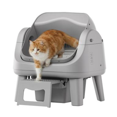 self cleaning litter pans