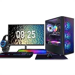 STGAubron Gaming PC Bundle with Monitor