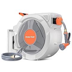 GarveeLife Retractable Garden Hose Reel 100 Ft