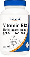 Nutricost Vitamin B12 2000mcg Supplement
