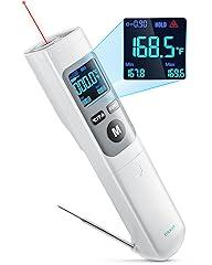 ERICKHILL Infrared Thermometer Gun with Probe