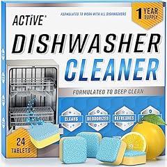 Dishwasher Cleaner and Deodorizer Tablets