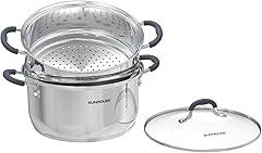 Sunhouse 3.3 Quart Stainless Steel Steamer Pot