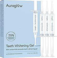 Auraglow Teeth Whitening Gel Refill Pack, 35% Carbamide Peroxide