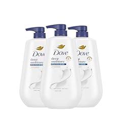 Dove Deep Moisture Body Wash Pump 3 Count