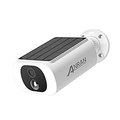ANRAN Solar Security Camera 2K Wireless Outdoor