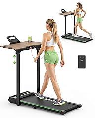 Akluer Walking Pad Treadmill with Desk