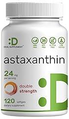 Astaxanthin Antioxidant Supplement 24mg, 120 Softgels