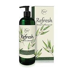 Refresh Massage Oil with Eucalyptus & Peppermint