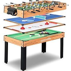 SereneLife 4-in-1 Multi Game Table