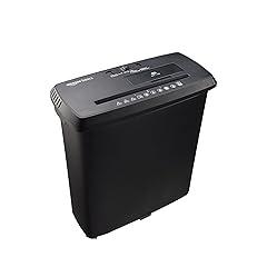 Amazon Basics 8-Sheet Strip Cut Shredder