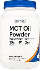 Nutricost MCT Oil Powder 2lbs Unflavored