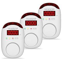 Hembisen Natural Gas Leak Detector 3-Pack
