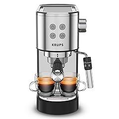 KRUPS Divine Espresso Machine, 2 Cup, Silver