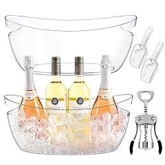 Ice Buckets Set with Wine Opener