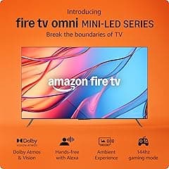 Amazon Fire TV Omni Mini-LED Series 85" QLED 4K UHD