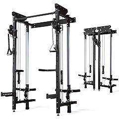 FiitDavz Folding Wall Mounted Squat Rack