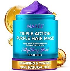 MAREE Purple Hair Mask for Blonde Hair