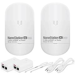 Ubiquiti NanoStation Loco5AC Wireless Bridge Bundle