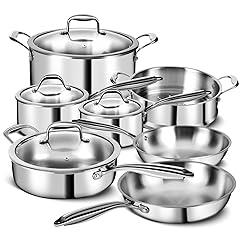 3 Ply Stainless Steel Cookware Set