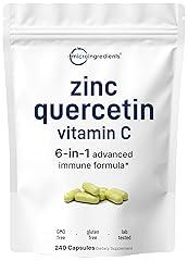 Micro Ingredients Quercetin Vitamin C Zinc Immune Support