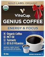 VitaCup Keto Coffee Pods with MCT Oil & Vitamins