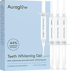 Auraglow Teeth Whitening Gel Refill Pack, 44% Carbamide Peroxide