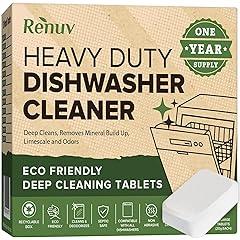 Renuv Dishwasher Cleaner and Deodorizer Tablets