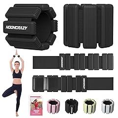 Nooncrazy Adjustable Ankle Weights for Exercise