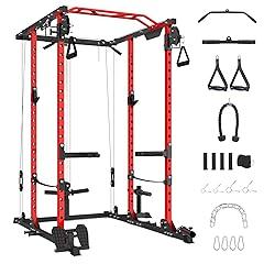 GaveeLife Power Cage 2000 LBS Squat Rack