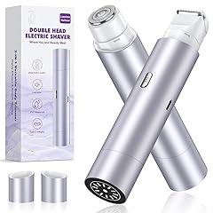 NIPOO Women's Electric Razor Dual Head Trimmer