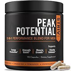 STRIVLABS Peak Potential Testosterone Support Supplement