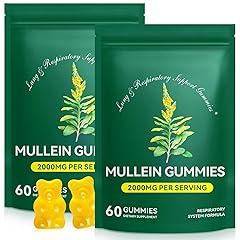 Mullein Gummies for Lung Health