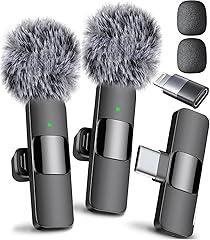 Mini Mic Pro Wireless Lavalier Microphone Set