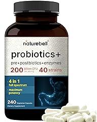 NatureBell Probiotic 200 Billion CFU Digestive Support
