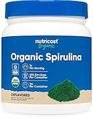 Nutricost Organic Spirulina Powder 1LB