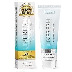 LIVFRESH Peppermint Toothpaste Gel